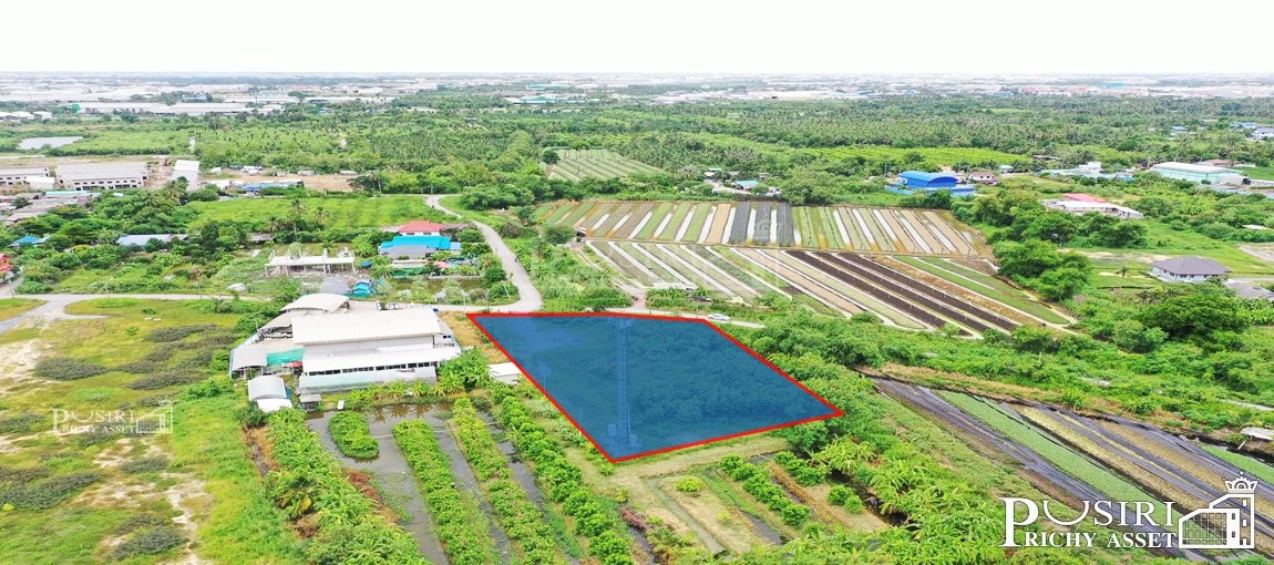 ที่ถม 727 วา หน้ากว้าง 41 เมตร ทรงดี เดินทางสะดวกมาก ใกล้ ถ.พุทธสาคร แคราย และบางบอน 5 KK3461S