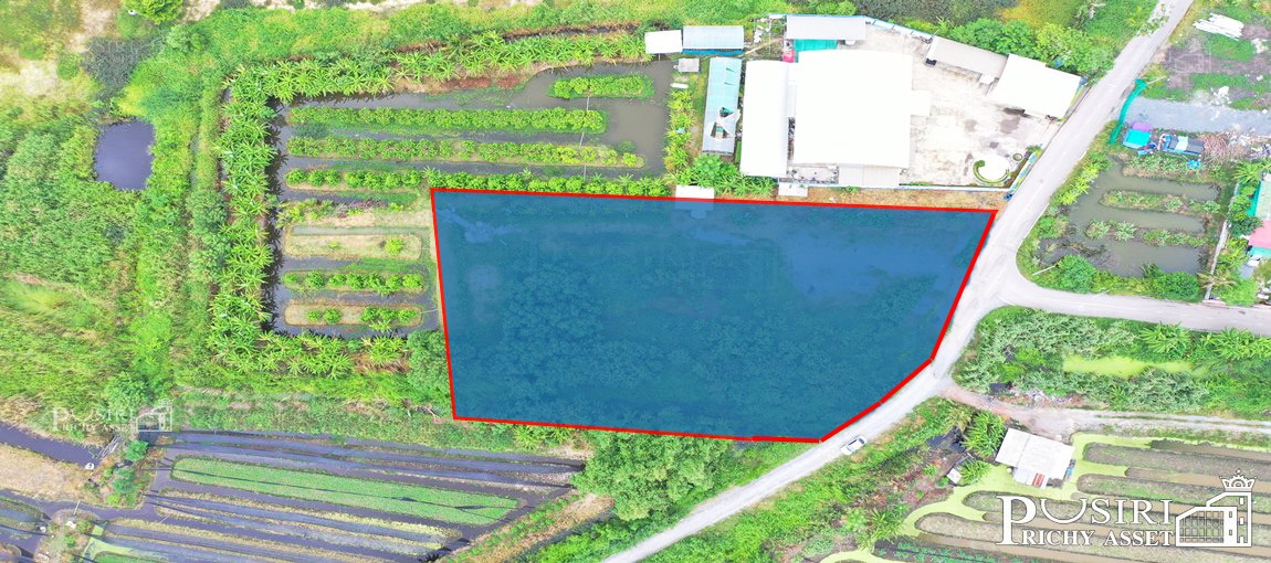 ที่ถม 727 วา หน้ากว้าง 41 เมตร ทรงดี เดินทางสะดวกมาก ใกล้ ถ.พุทธสาคร แคราย และบางบอน 5 KK3461S