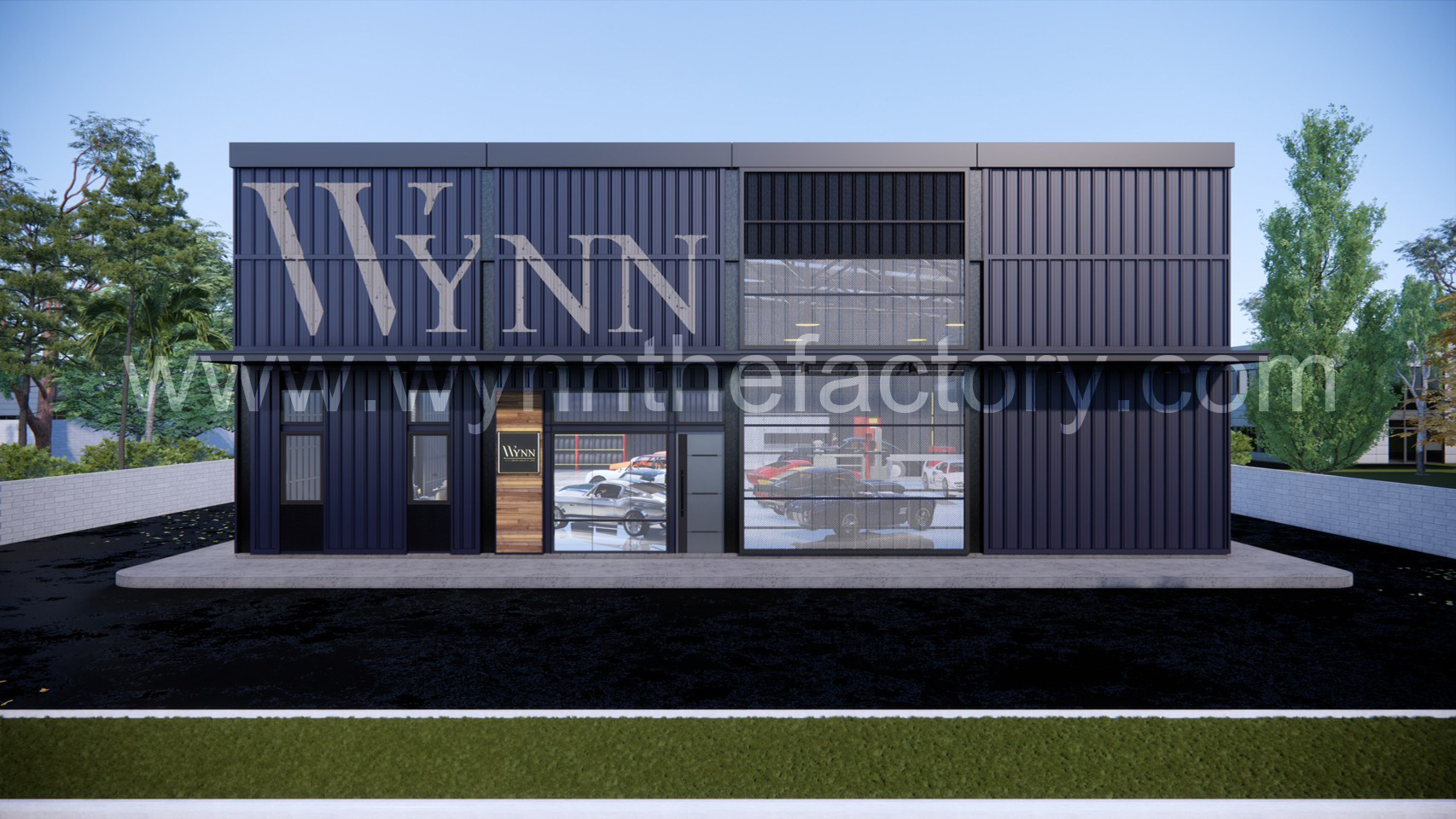 รับออกแบบ ก่อสร้าง โกดัง โรงงาน บ้านและออฟฟิศสำนักงาน By Wynn