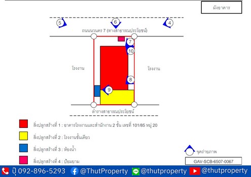 ลดกระหน่ำ จากราคา 35 ล้านบาท หั่นราคาพิเศษสุดเหลือเพียง 31 ล้านบาทเท่านั้นน  โรงงาน ที่ดินพร้อมสิ่งปลูกสร้าง เนื้อที่ 2-1-60 ไร่ (960 ตร.ว) นิคมอุตสาหกรรมนวนคร คลองหลวง ปทุมธานี