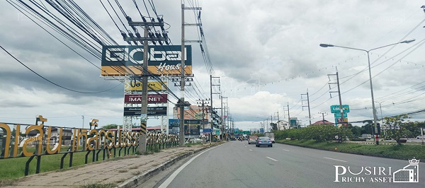 ที่ ถมพร้อมใช้ 6 ไร่ สร้างโรงงานใหญ่ได้ทุกประเภท 7,000 ตร.ม. เทรลเลอร์เข้าออกสะดวก KK5114S