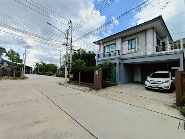 บ้านแฝด เดอะ แพลนท์ กรุงเทพ - ปทุมธานี หลังมุม ติดสวนสาธารณะ