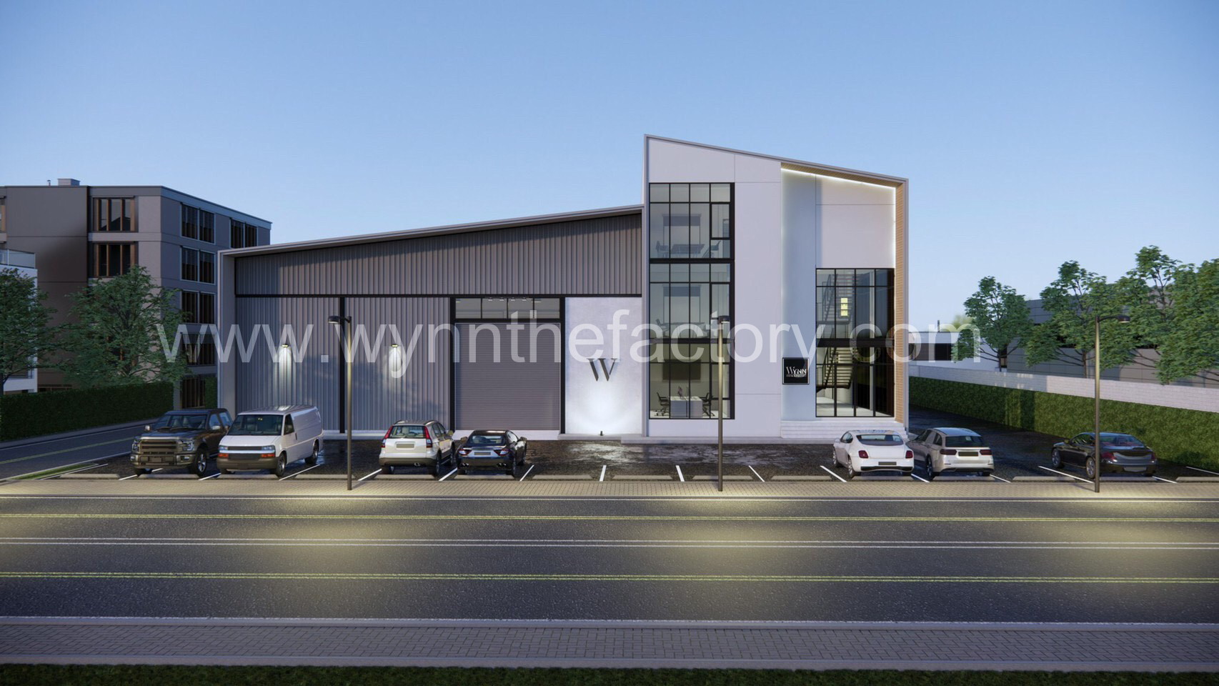 รับออกแบบ  โกดัง โรงงาน บ้านและออฟฟิศสำนักงาน By Wynn