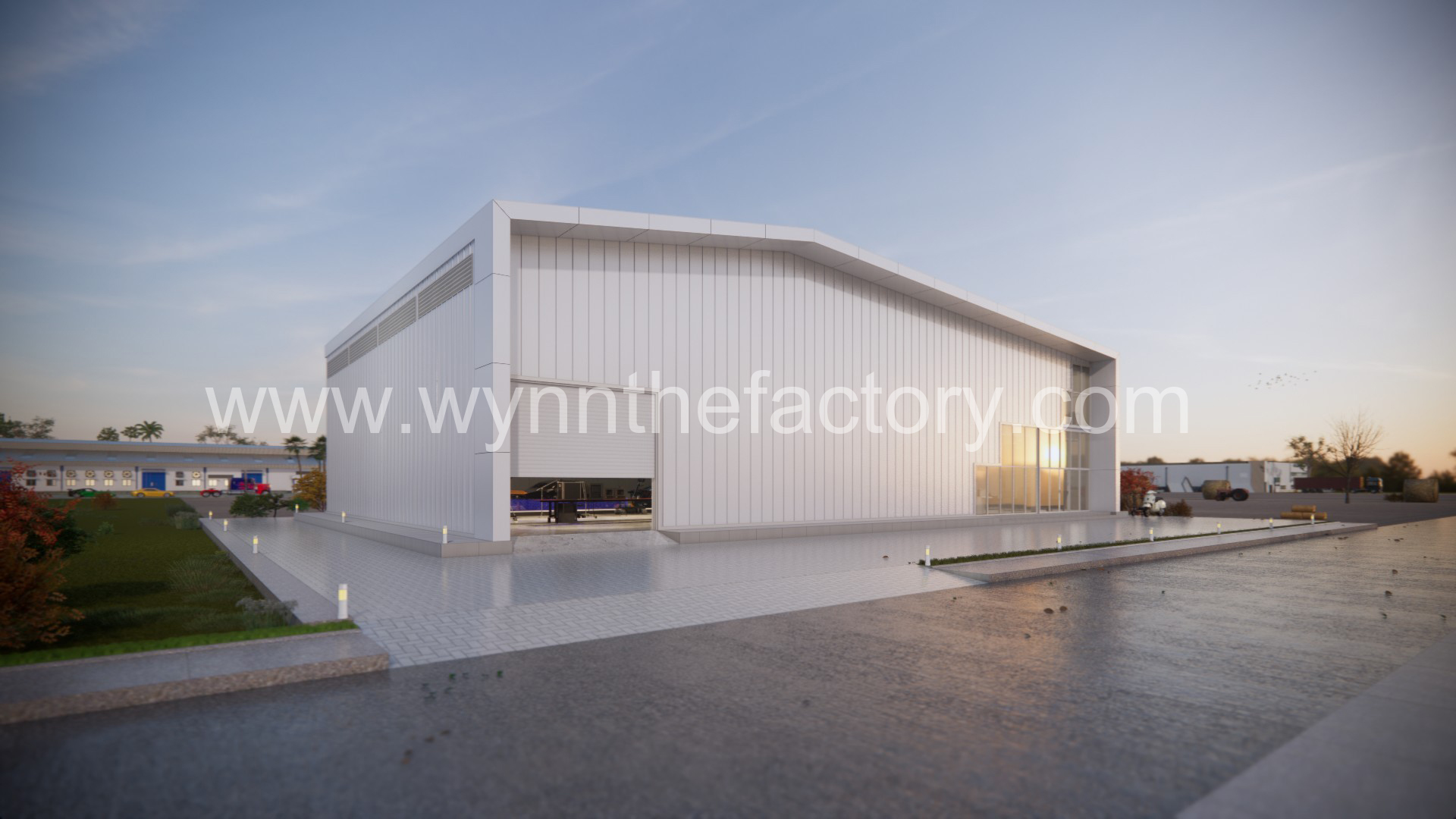 รับออกแบบ  โกดัง โรงงาน บ้านและออฟฟิศสำนักงาน By Wynn