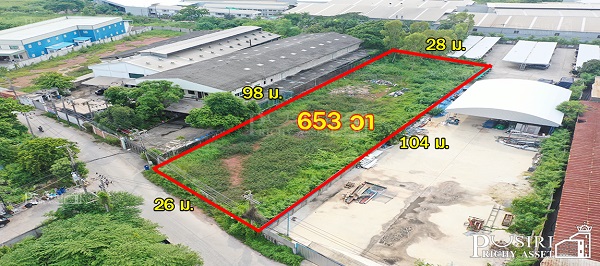 ราคาพิเศษ ที่สวย 1.5 ไร่ ซอยบางกระดี่ ถมพร้อมสร้าง ถนนกว้างเข้าออกสะดวก ใกล้พระราม2 เพียง 2กม KK5271S 