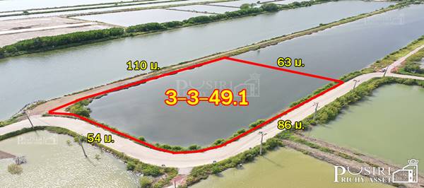 ซื้อเเบบติดถนน2ด้านไปเลยกับที่สร้างโรงงาน เกือบ 4 ไร่ ขอใบ รง.4 ได้ ใกล้กรุงเทพ เส้น บางขุนเทียน-พันท้าย - KK5325S