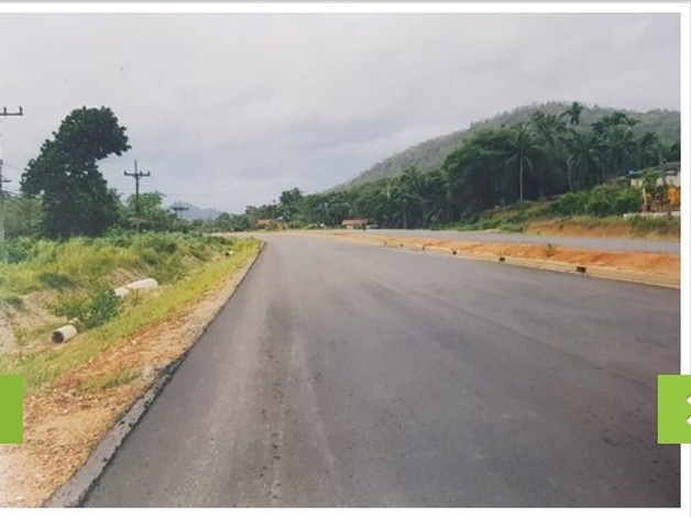 ขายที่ดินสวย ติดถนนเพชรเกษม 4 เลนส์   ใกล้แหล่งชุมชน  อำเภอเมือง จังหวัดระนอง