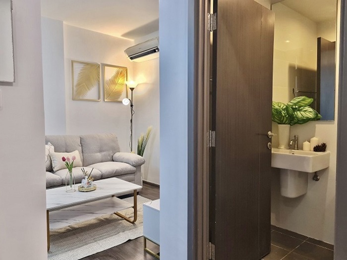 ขาย The base park west สุขุมวิท 77 เนื้อที่ 28.5 ตร.ม. ใกล้ BTS พระโขนง