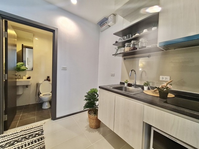 ขาย The base park west สุขุมวิท 77 เนื้อที่ 28.5 ตร.ม. ใกล้ BTS พระโขนง