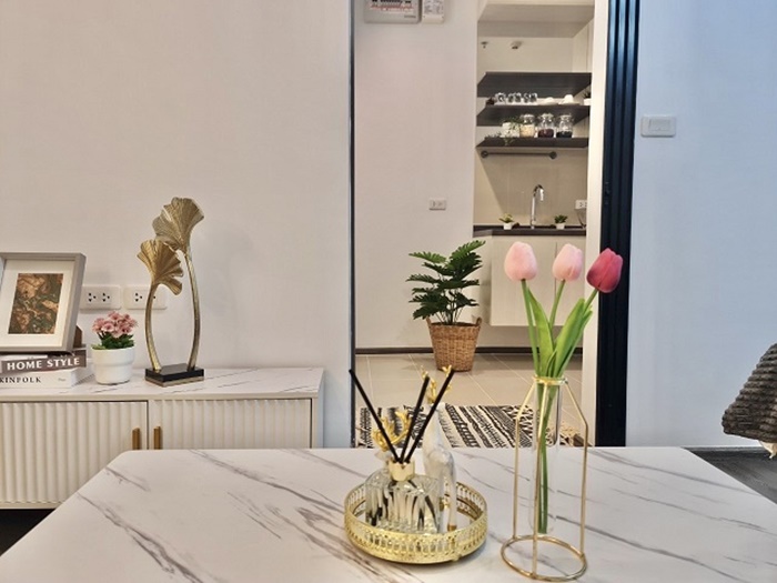 ขาย The base park west สุขุมวิท 77 เนื้อที่ 28.5 ตร.ม. ใกล้ BTS พระโขนง