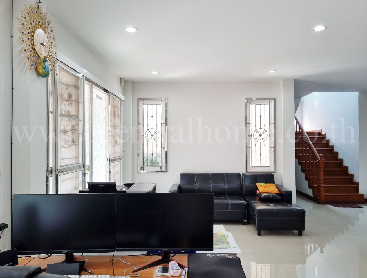 บ้านเดี่ยว ฐานมั่นคง คลองสอง หลังริม ขายขาดทุน