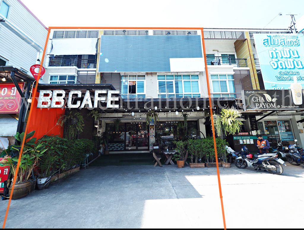 อาคารพาณิชย์ 2 คูหา ถนน ประดิษฐ์สโมสร เทพารักษ์ สมุทรปราการ