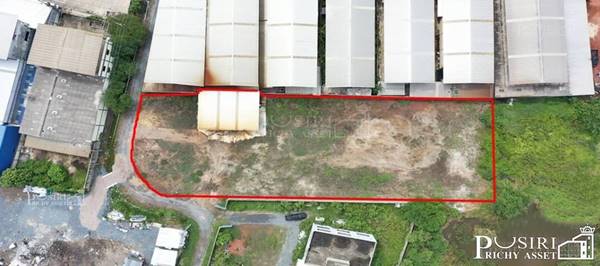 ขายที่สวย ถมแน่น เกือบ 2ไร่ ติดถนน 2 ด้าน ราคาต่ำกว่า ตลาด แถมฟรี !โกดังขนาด 120 ตารางเมตร ใกล้คลองสี่วา-เอกชัย - KK3623S