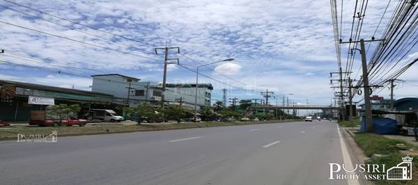 สร้างโรงงานได้ทุกประเภท บนพื้นที่สีม่วง 4ไร่ พร้อมหน้ากว้างถึง 117เมตร เดินทางง่าย ใกล้ ถนนเศรษฐกิจเพียง 800 ม. - KK3667S