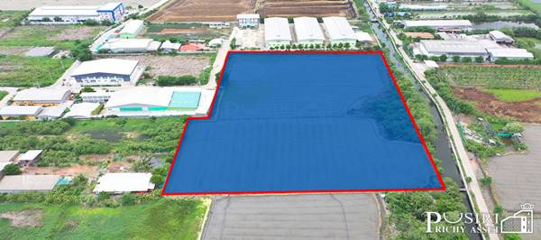 ขาย ที่สวย 18ไร่ หน้ากว้างมหาศาล ถนนกว้าง เข้า-ออก สะดวก เงียบสงบ เป็นส่วนตัวย่านคลองน้อย ถ.เศรษฐกิจ - KK3678S