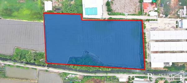 ขาย ที่สวย 18ไร่ หน้ากว้างมหาศาล ถนนกว้าง เข้า-ออก สะดวก เงียบสงบ เป็นส่วนตัวย่านคลองน้อย ถ.เศรษฐกิจ - KK3678S