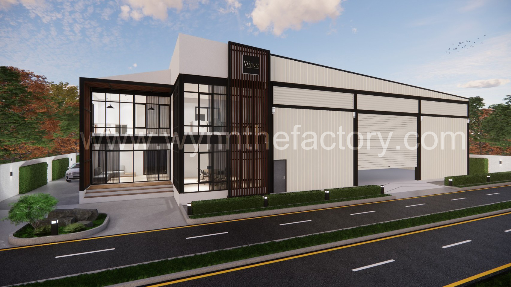 รับสร้าง โกดัง โรงงาน บ้านและออฟฟิศสำนักงาน By Wynn
