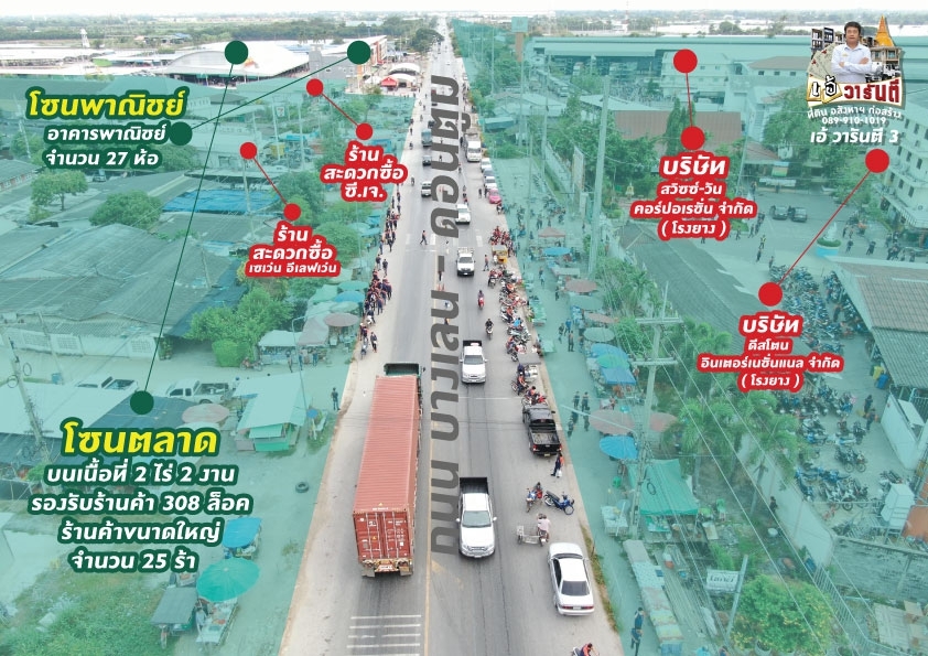 ขายที่ดินพร้อมสิ่งปลูกสร้าง พร้อมรับรายได้เดือนละ 400,000 บาท