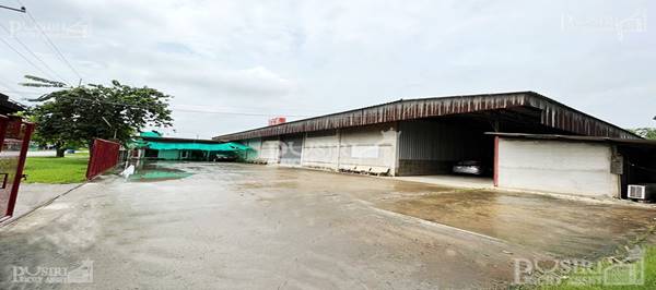 แค่ 45 บาท/ตร.ม. กับ โกดังให้เช่า นครปฐม 2,000 ตร.ม. ใกล้ ถ. เพชรเกษมเพียง 900 ม. เก็บของได้มากพื้นรับ 3 ตัน เทรลเลอร์เข้าได้+จอดรถยนต์ได้นับ10คัน - kk5418s