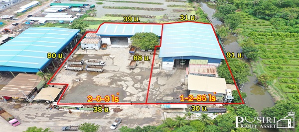 ให้เช่าโกดัง 2 ขนาด 1.5 และ 3.75 ไร่ ใกล้ ถ. เอกชัย บางบอน 4 เก็บของได้เยอะจุใจพื้นรับ 3.5 ตัน ใช้เทรลเลอร์ได้ จอดเทรลเลอร์ได้นับสิบคัน - kk5238s