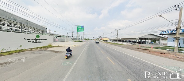 ที่สวยไร่ละ 2.6 ล้าน สร้างโรงงานได้ใกล้กรุงเทพ เกือบ 6 ไร่ ขอใบ รง.4 ได้ ใช้เทรลเลอร์เข้า-ออกสะดวก ด้วยเส้นบางขุนเทียน  KK5156S