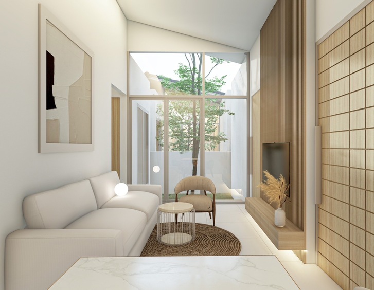 ขายบ้านแฝดพรีเมี่ยม สไตล์มินิมอล์โครงการ MINI MORE by RATTANASUP 