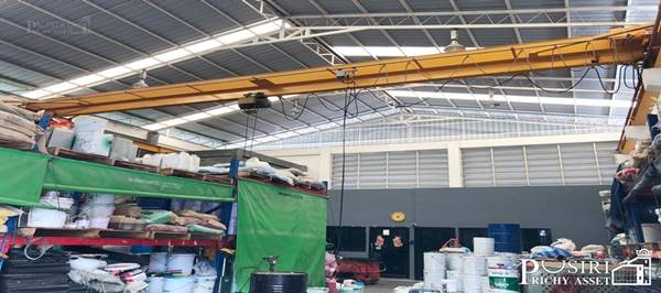 ขายโรงงาน 151.9 ตร.ว พร้อมเครน 2 ตัน + ห้องพักคนงานและพื้นที่ด้านข้าง ที่สามารถต่อเติมได้ ซ.ท่าข้าม 16 - KK3773S