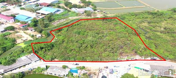 ที่สวยสร้างโรงงาน 6.5ไร่ หน้ากว้างอังกาล 10 ม. พร้อมการระบายน้ำลงคลองด้านหลังได้ทันที สาธารณูปโภคครบสะดวก บนถนนสมุทรสาคร-โคกขาม(ถนนกิจมณี) - KK3967S