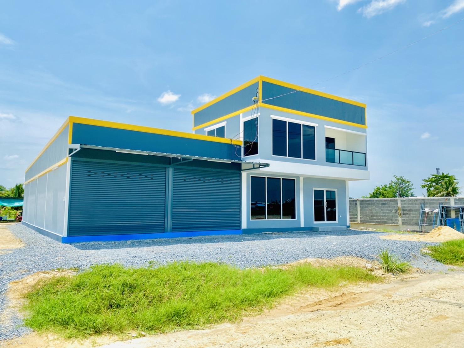 ที่ดินเหมาะสร้างโกดัง โรงงาน คลังเก็บสินค้า เขตไทรน้อย นนทบุรี