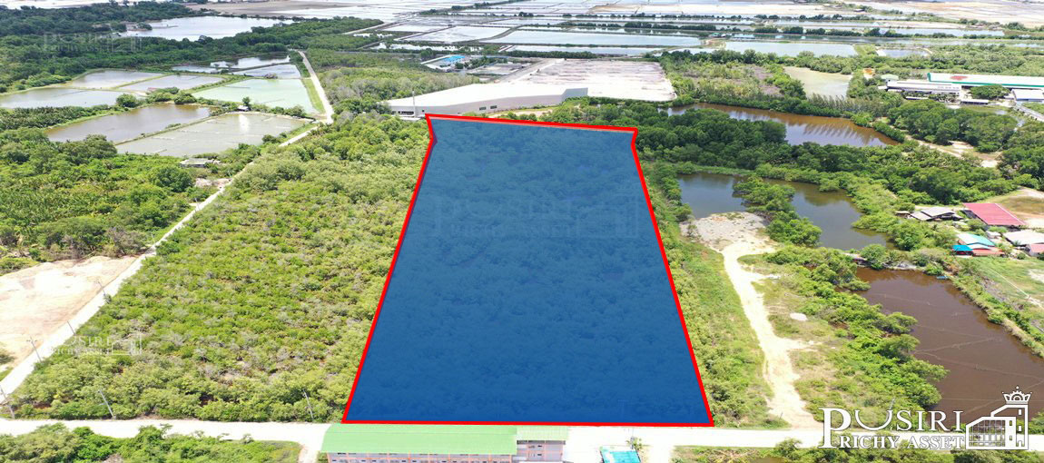 ที่ 12 ไร่เศษ สวยคุ้มค่าต่อการขยายโรงงานใหม่ แถมใกล้พระราม 2 อีกด้วย  KK3701S