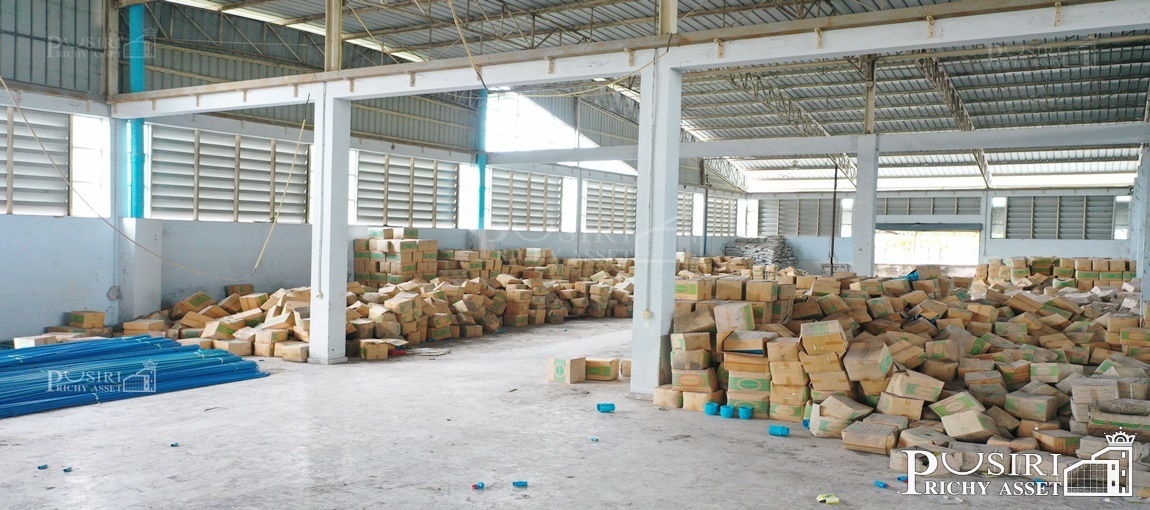 โรงงาน 8 ไร่  ใกล้พระราม 2 เพียง 60 ล้าน มาครบทุกพื้นทีใช้สอยและอุปกรณ์ KK3849S