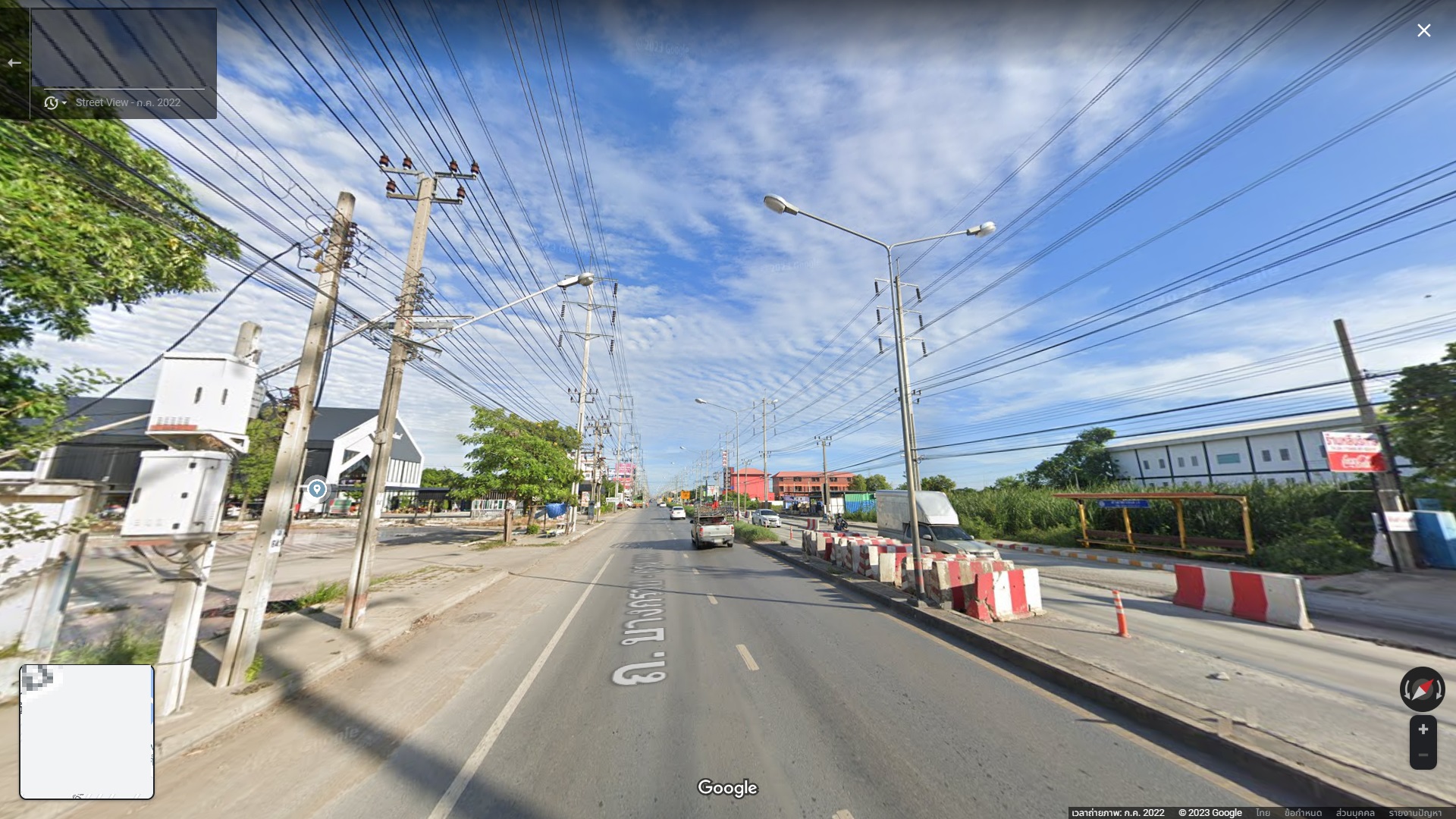 ที่ดินติดถนนบางกรวย-ไทรน้อย1ไร่ ใกล้การไฟฟ้าไทรน้อย