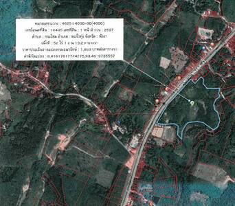 ขาย ที่ดิน ที่สวย ทำเลดี ตะกั่วทุ่ง พังงา