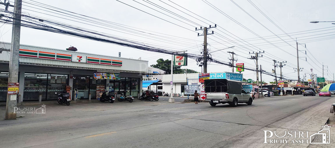 ซื้อทำกำไรได้มากกว่า 100 % กับที่ทรงสวย 14 ไร่เศษ หน้ากว้าง 97 ม. ใกล้ ถ. ตัดใหม่ กัลปพฤกษ์ พุทธสาคร kk5104s