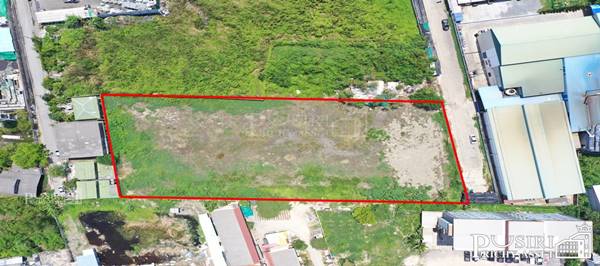 ที่ สวย เทพ 3.5 ไร่ พื้นที่สีม่วง สร้างโรงงานได้ทุกประเภท ถมพร้อมใช้ พร้อมรั้ว 50% เทรลเลอร์สบาย ใกล้ ถ.เอกชัย และ พระราม 2 เพียง 1 กม.