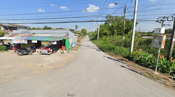  ขายที่ดินคลองเก้า เขตหนองจอก เนื้อที่ 200ตรว  ใกล้ สน.ลำหิน โรงพยาบาลคลองสามวา หน้ากว้างประมาณ 22 เหมาะสำหรับสร้างบ้านเพื่ออยู่อาศัย ห้องพัก หรือเพื่อเก็งกำไรในอนาคต