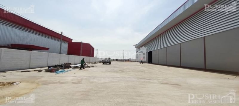 ใหม่กริบ โรงงานย่านพันท้าย 2.5 ไร่ พื้นที่ใช้สอย 1,280 ตร.ม. ขอใบ รง.4 ได้ เทรลเลอร์เข้าสะดวก พร้อมพื้นที่ต่อเติมได้อีกเพียบ  KK5379S