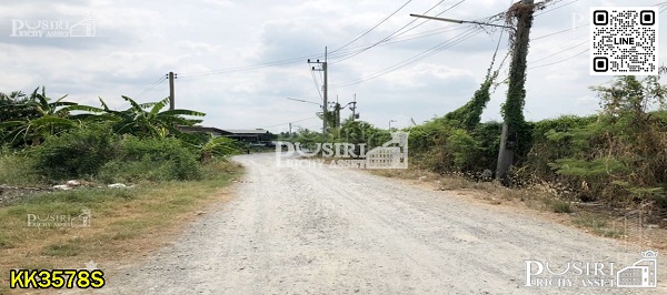 ที่สวยสร้างโกดัง/หมู่บ้าน เกือบ 12 ไร่ หน้ากว้างพิเศษ 140 ม. ใกล้ทั้งพุทธสาครและเพชรเกษม ราคาดีงาม KK3578S