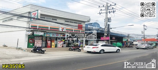 ที่สวยสร้างโกดัง/หมู่บ้าน เกือบ 12 ไร่ หน้ากว้างพิเศษ 140 ม. ใกล้ทั้งพุทธสาครและเพชรเกษม ราคาดีงาม KK3578S