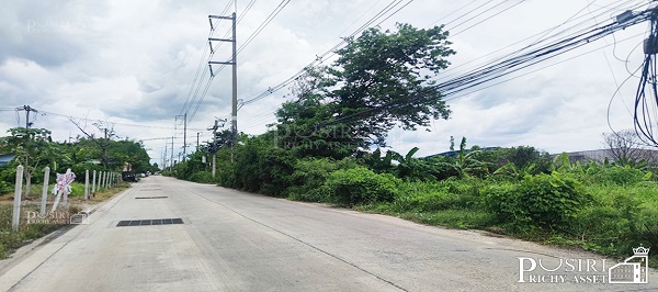 ที่สีม่วง ถมพร้อมใช้ 6 ไร่ สร้างโรงงานใหญ่ได้ทุกประเภท 7,000 ตร.ม. เทรลเลอร์เข้าออกสะดวก ใกล้ ถ . เศรษฐกิจ - พุทธสาคร KK5114S