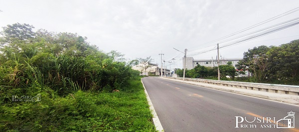 สร้างโรงงานสวย ที่ 4 ไร่ หน้ากว้างเด่น 111 ม. เทรลเลอร์เข้าออกสะดวก ติดถนนซอยราษฏร์สามัคคี 5 ใกล้ถนนเศรษฐกิจเพียง 1.1 กม.  KK5119S