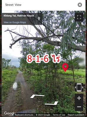 ขาย ที่ดินเปล่า 8ไร่ 1งาน 6ตารางวา ซ.หมู่บ้านสวนคลอง14 คลองใหญ่ องครักษ์ นครนายก ใกล้ มหาลัยศรีนครินทร์วิโรฒ