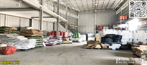 ขายโรงงานพลาสติก 7 ไร่ ตัวโรงงานโปร่งโล่งไร้เสากลาง 3,660 ตร.ม. รับโหลดถึง 5 ตัน/ตร.ม. พร้อมสำนักงาน ใกล้พระราม 2 ซอยสาริน โคกขาม - KK0917S