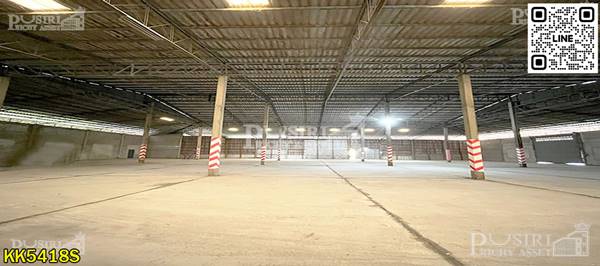 แค่ 45 บาท/ตร.ม. กับโกดังให้เช่านครปฐม 2,000 ตร.ม. ใกล้ ถ. เพชรเกษมเพียง 900 ม. เก็บของได้มากพื้นรับ 3 ตัน เทรลเลอร์เข้าได้ - kk5418s