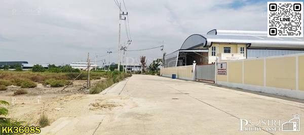 ขาย ที่สวย สร้างโรงงาน 3 ไร่เศษ 2 แปลงสุดท้าย ของโครงการ เป็นส่วนตัว ถมแล้วพร้อมใช้ อยู่พันท้ายใกล้เส้นสาริน - KK3608S