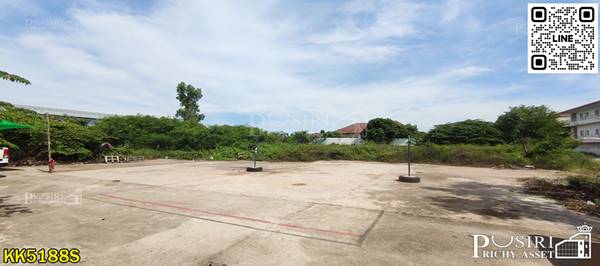 ขายที่สวยสร้างโรงงาน 1.5 ไร่ ติดถนน 2 ด้าน ถมพร้อมสร้าง หน้ากว้าง 56 ม. เทรลเลอร์เข้าออกสบาย ใกล้คลองสี่วา ถ.เศรษฐกิจ - KK5188S