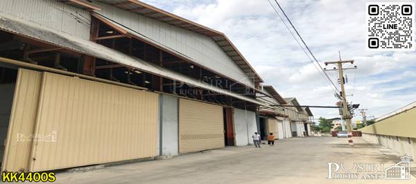 แบ่งให้เช่าโกดัง 900-1,900 ตร.ม. ทำเลดีใกล้เซ็นทรัลมหาชัย มีรปภ.คอยดูแล เข้าออกสะดวกเชื่อมต่อ ถ.เอกชัย ใกล้พระราม 2 เพียง 600 ม. - KK4400S