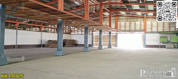 แบ่งให้เช่าโกดัง 900-1,900 ตร.ม. ทำเลดีใกล้เซ็นทรัลมหาชัย มีรปภ.คอยดูแล เข้าออกสะดวกเชื่อมต่อ ถ.เอกชัย ใกล้พระราม 2 เพียง 600 ม. - KK4400S