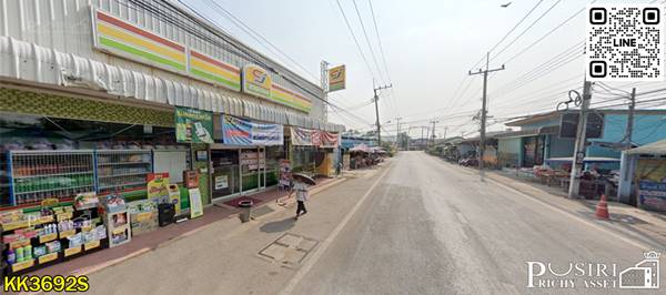 ขายที่สวย 5 ไร่ สร้างโรงงานใหญ่ได้ถึง 5,000 ตร.ม.อย่างลงตัว พร้อมระบายน้ำลงคลองด้านหลังได้ทันที ใกล้  2 ถนนหลัก - KK3692S
