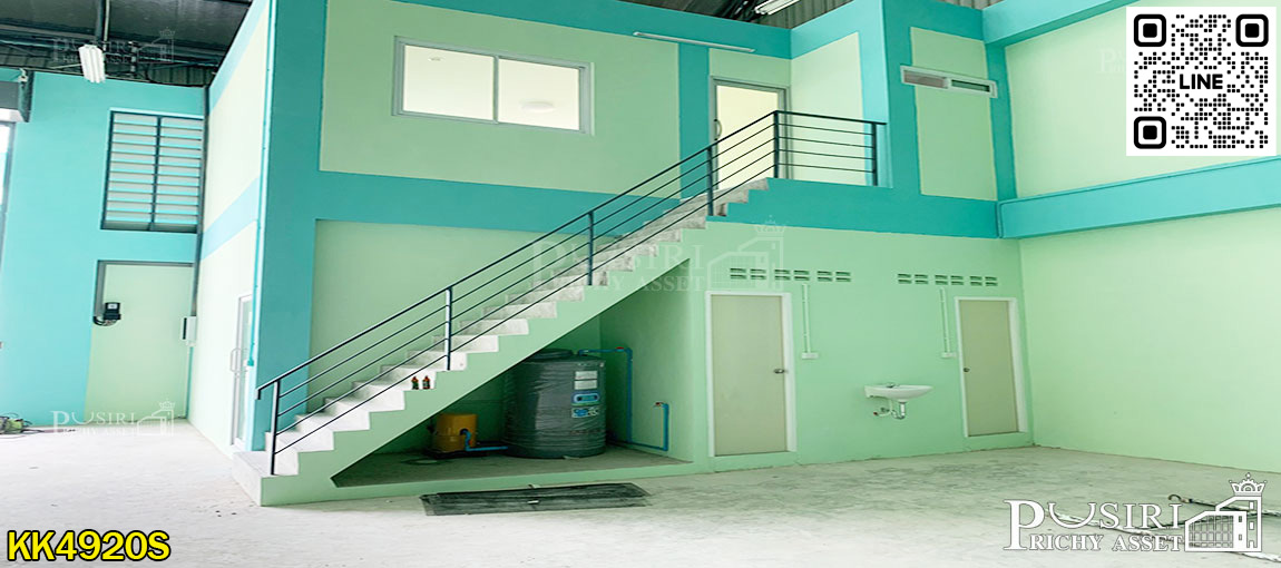 ให้เช่าโกดัง 480 ตร.ม. มี 6 หลัง พร้อมออฟฟิต 2 ชั้น เดินทางสะดวก ถ. พระราม 2 KK4920S